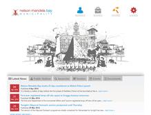 Tablet Screenshot of demo.nelsonmandelabay.gov.za